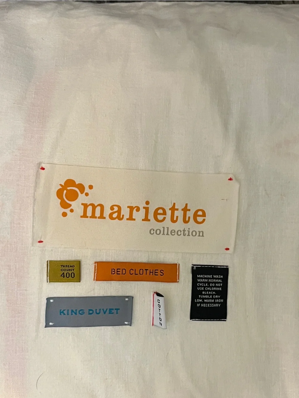 Anthropologie mariette king duvet set